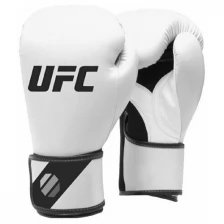 Перчатки тренировочные для спарринга UFC белые 16 Oz UHK-75122